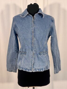 Vintage 90s Baccini Lightweight Denim Jacket